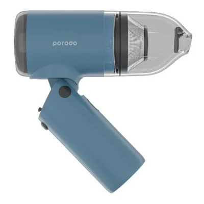 Porodo Lifestyle Portable Mini Folding Vacuum Cleaner 2000mAh - Blue